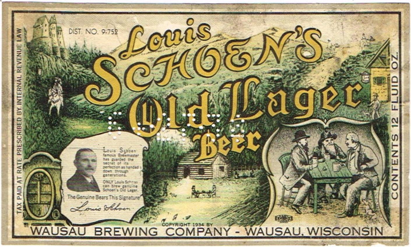 Louis Schoen's Old Lager Beer