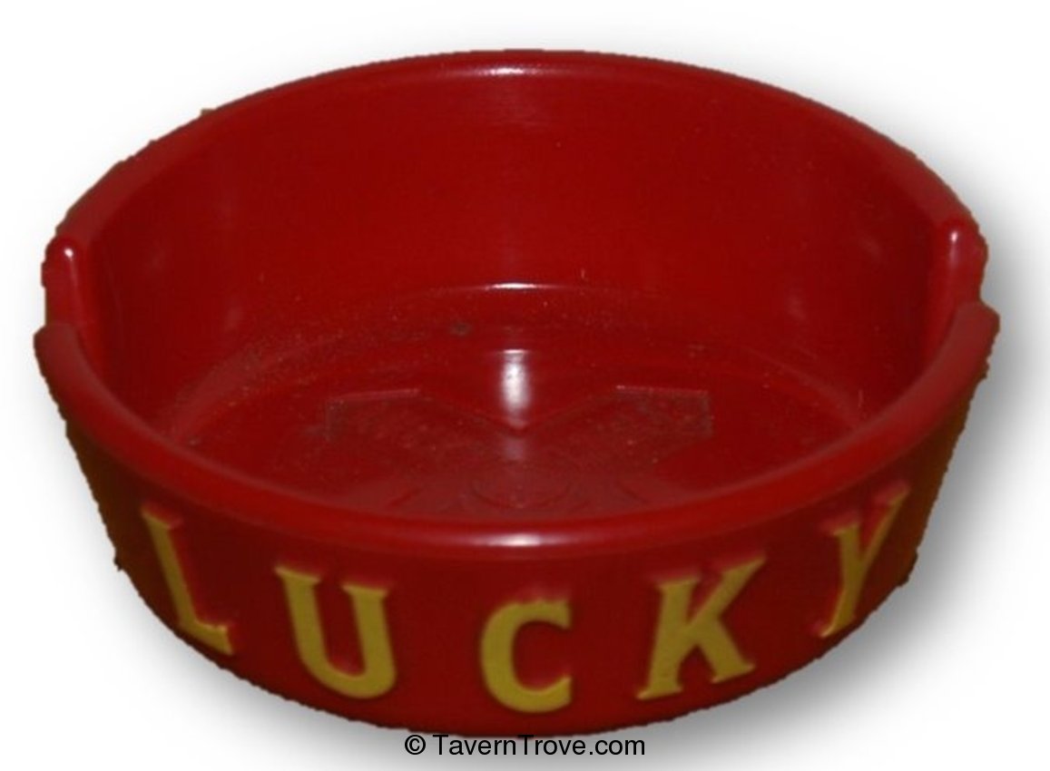 Lucky Lager Beer Ash Tray