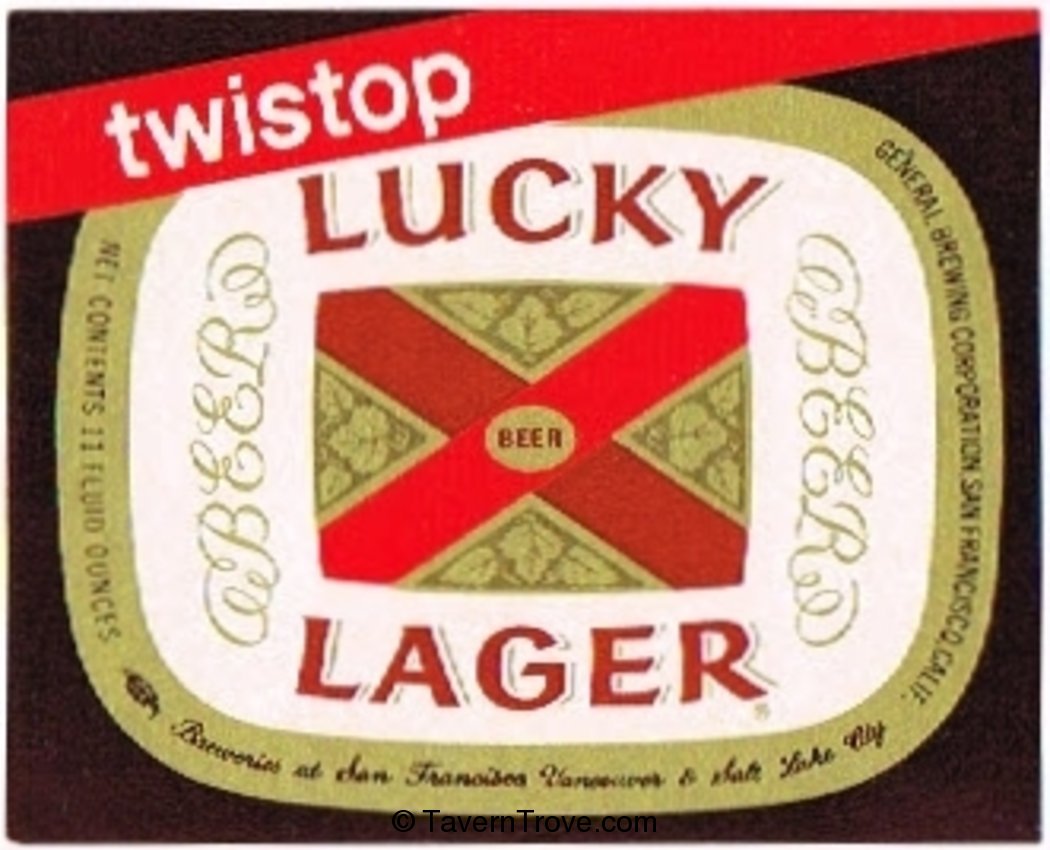 Lucky Lager Beer