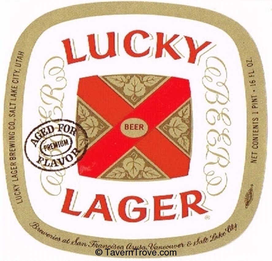 Lucky Lager Beer