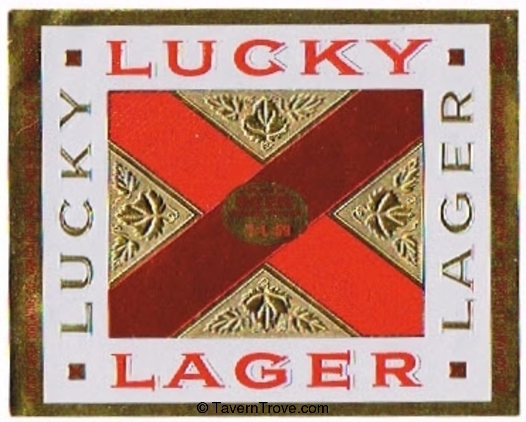 Lucky Lager Beer