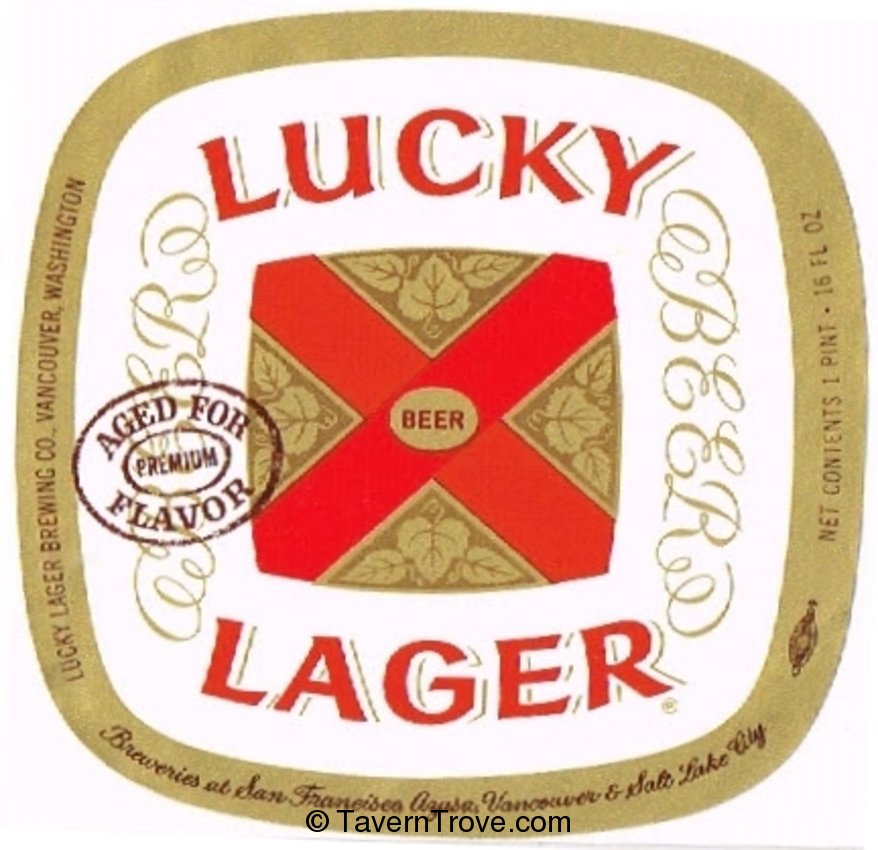 Lucky Lager Beer