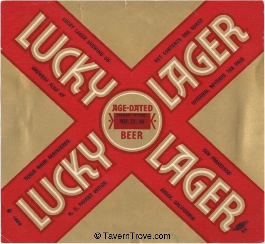 Lucky Lager Beer