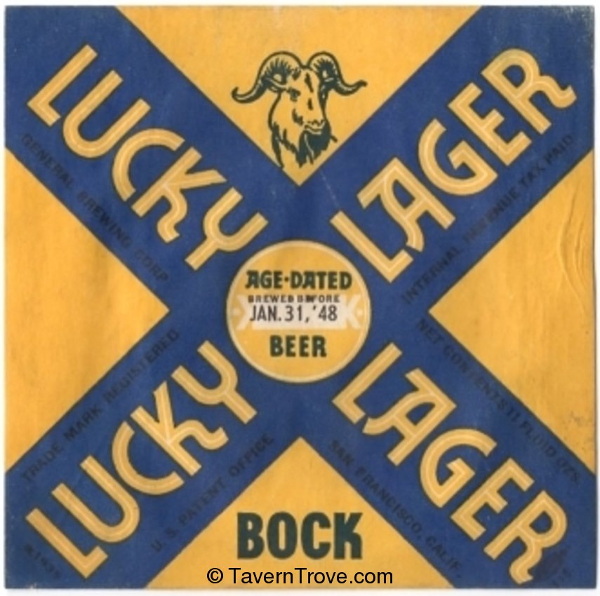 Lucky Lager Bock Beer