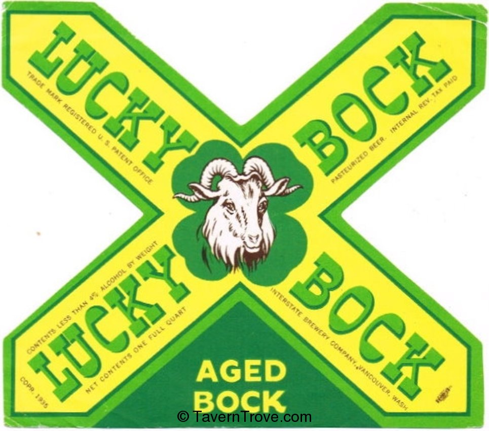 Lucky Lager Bock Beer