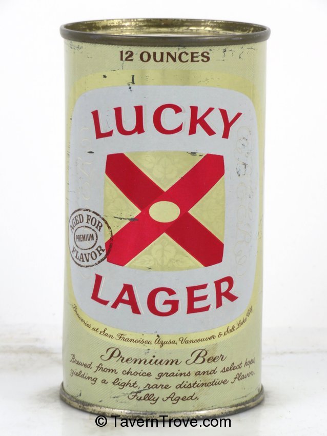 Lucky Lager Beer