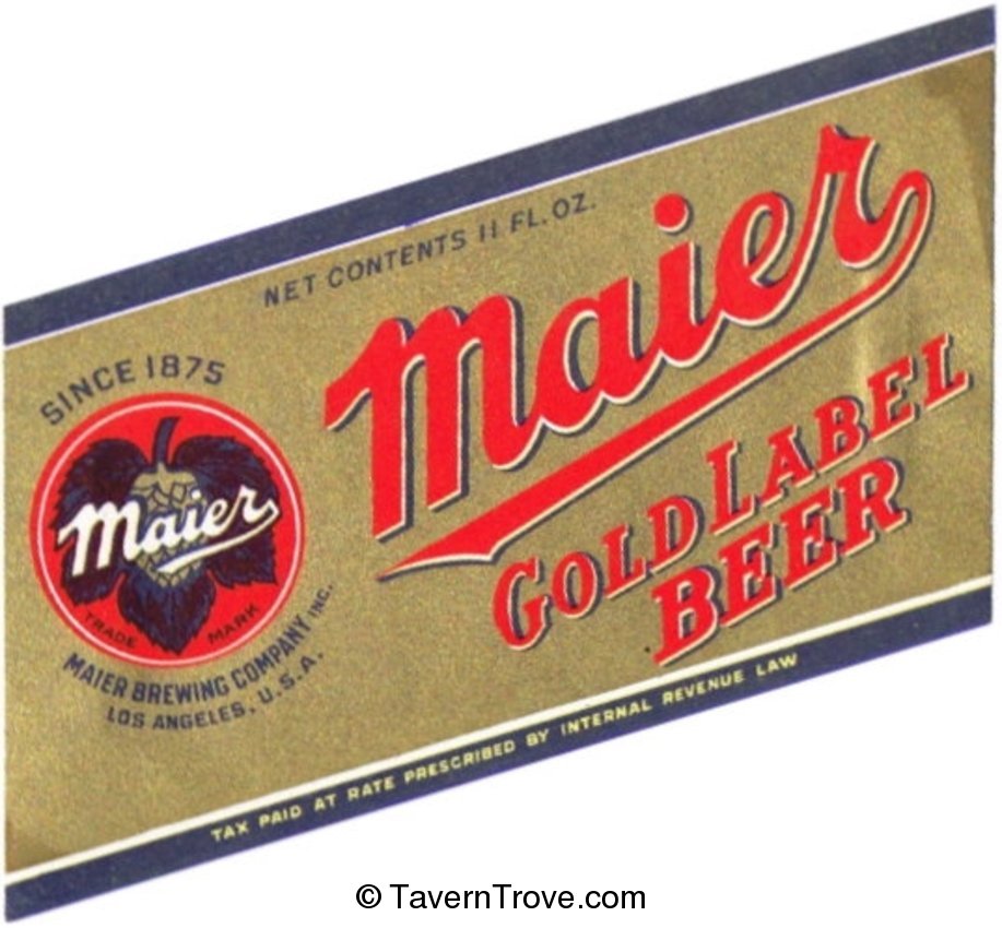 Maier Gold Label Special Brew Beer