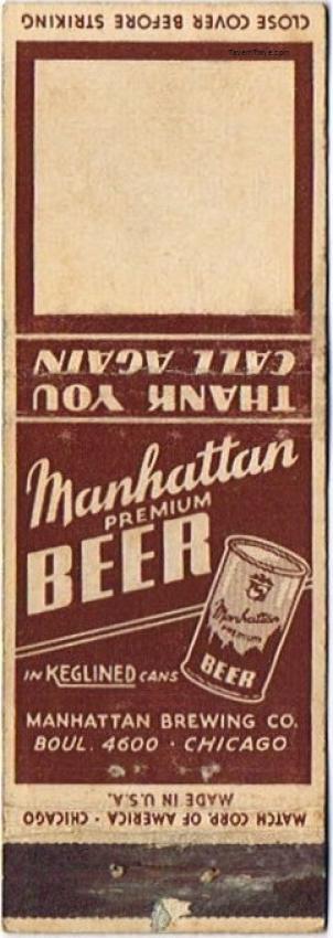 Manhattan Premium Beer Dupe