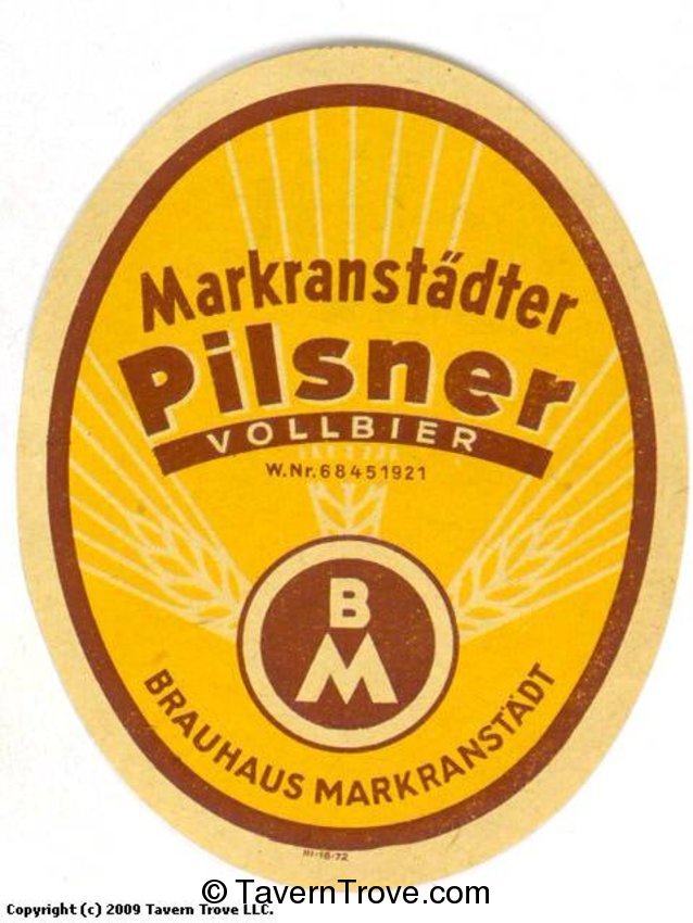 Markranstädter Pilsner Vollbier