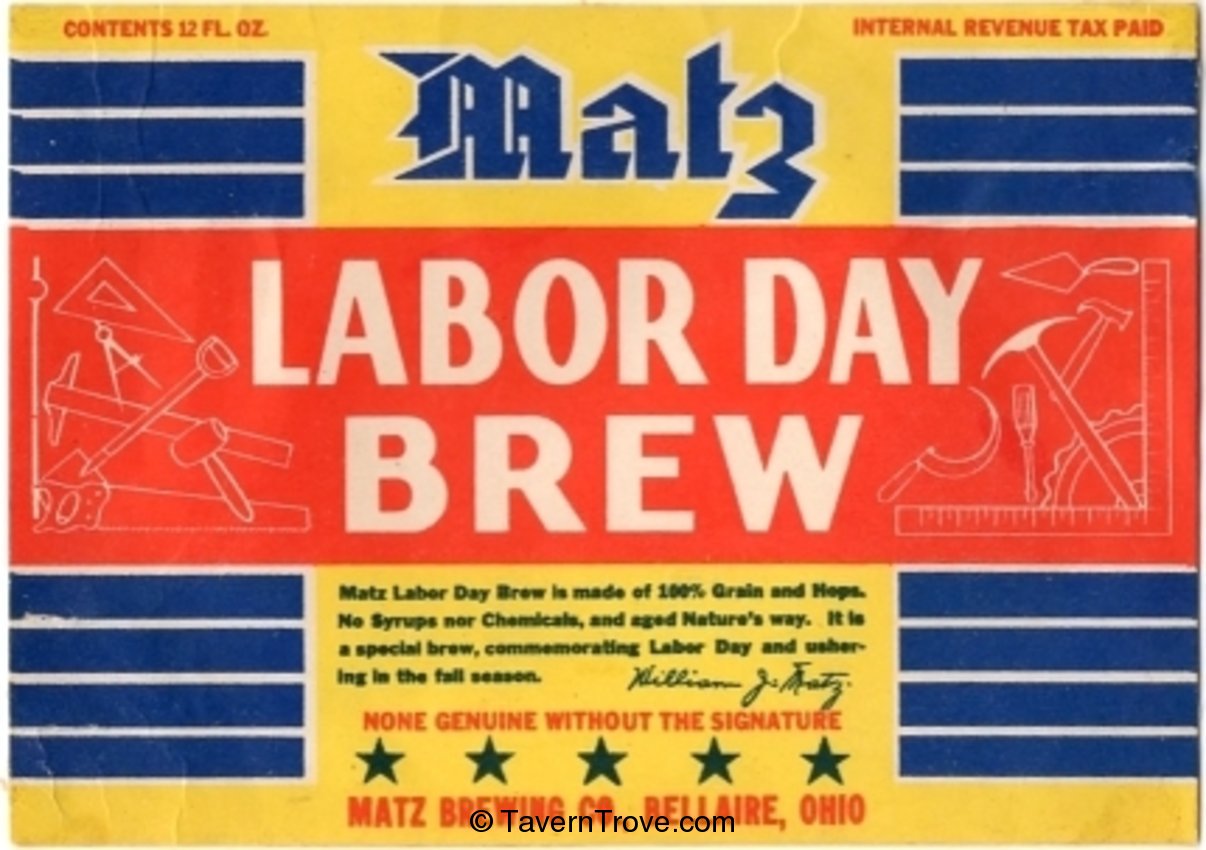 Matz Labor Day Brew