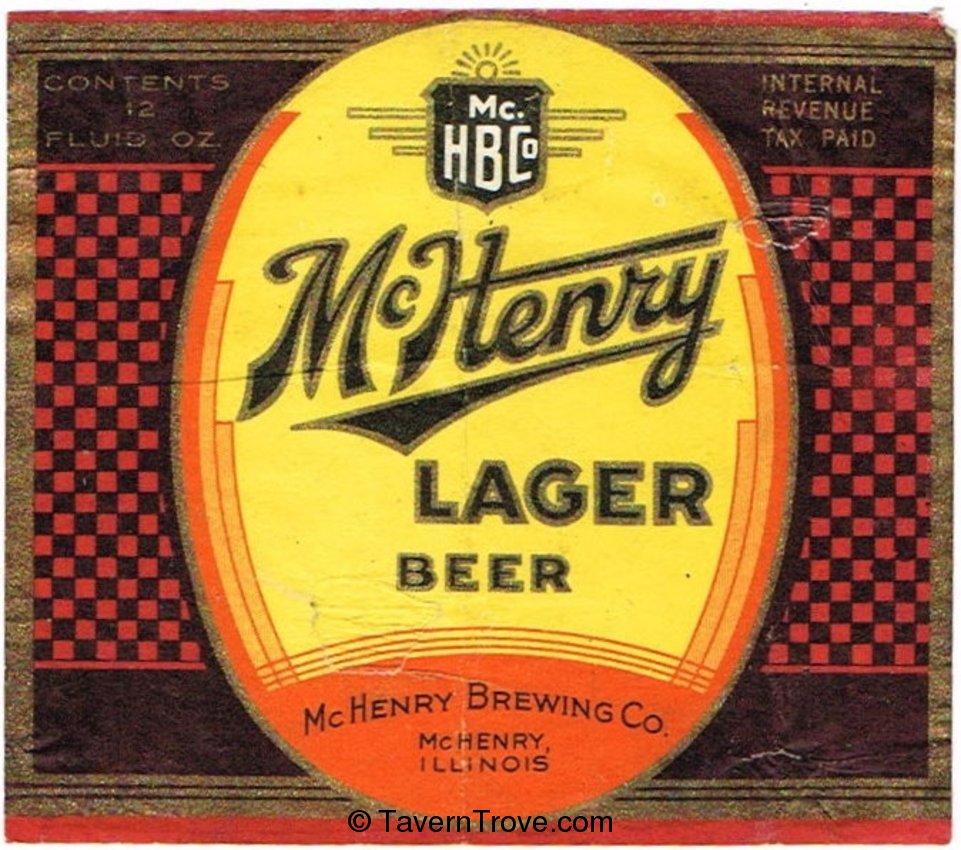 McHenry Lager Beer