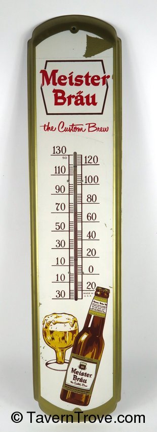 Meister Bräu Beer Thermometer