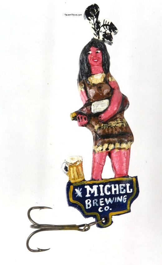 Michel Brewing Co. Indian Maiden