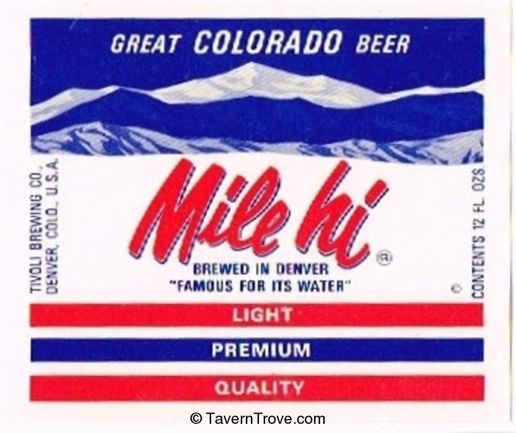 Mile Hi Beer 