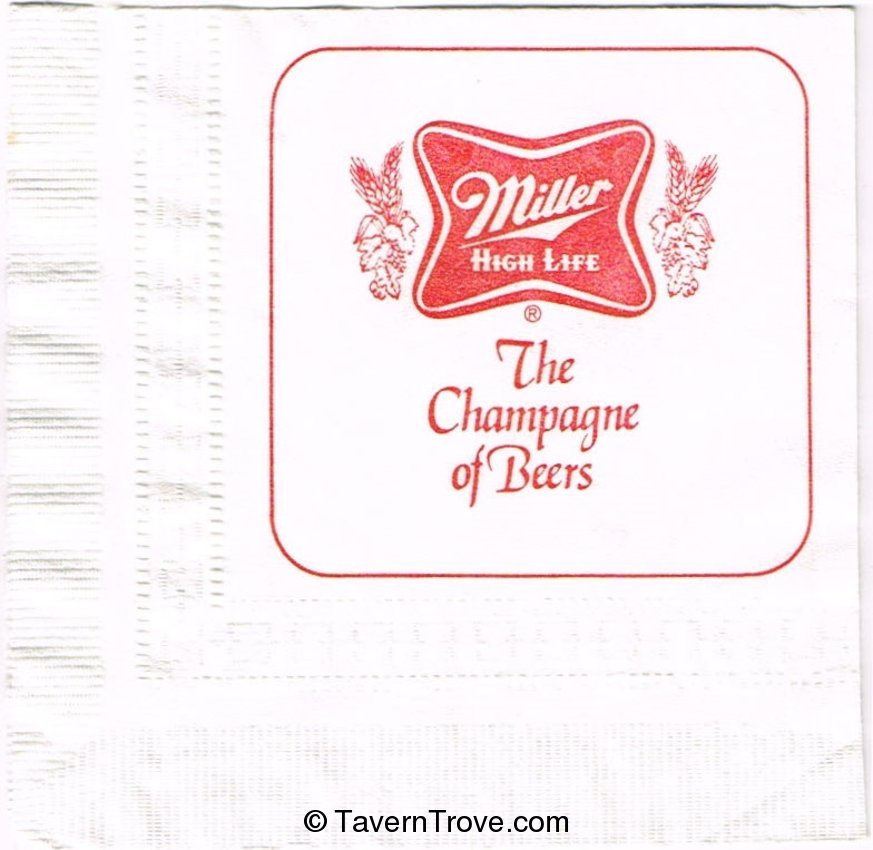 Miller High Life Beer