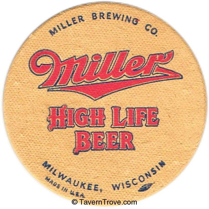 Miller High Life Beer