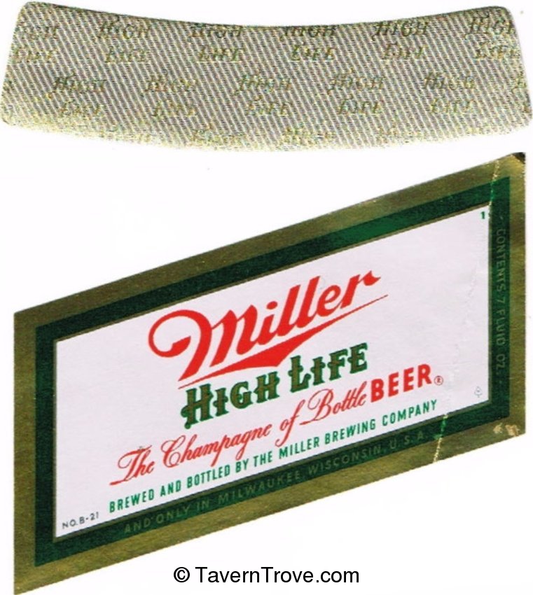 Miller High Life Beer