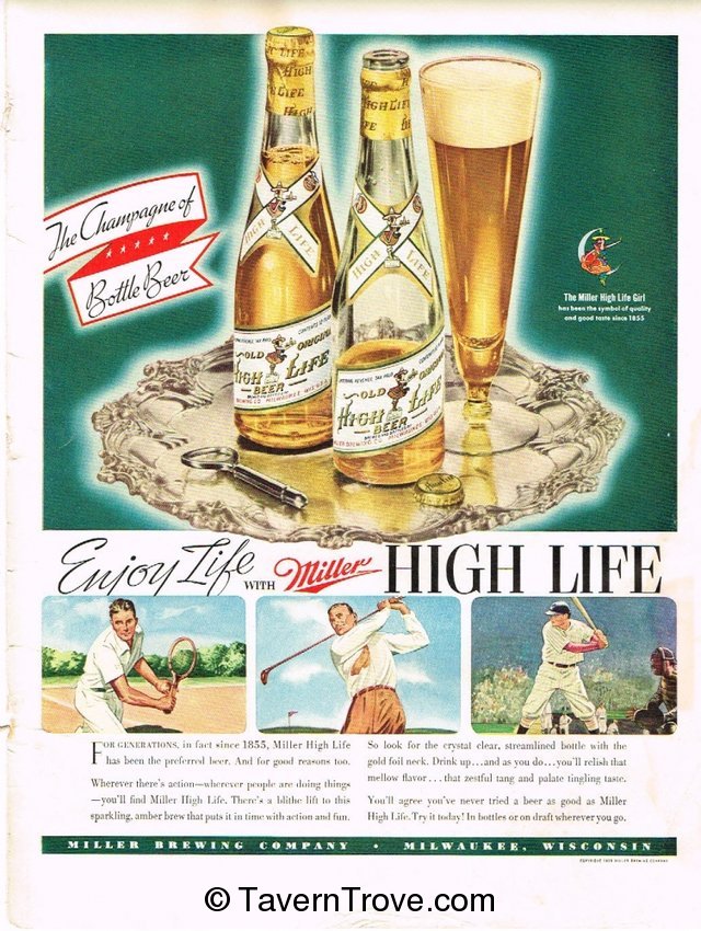 Miller High Life Beer