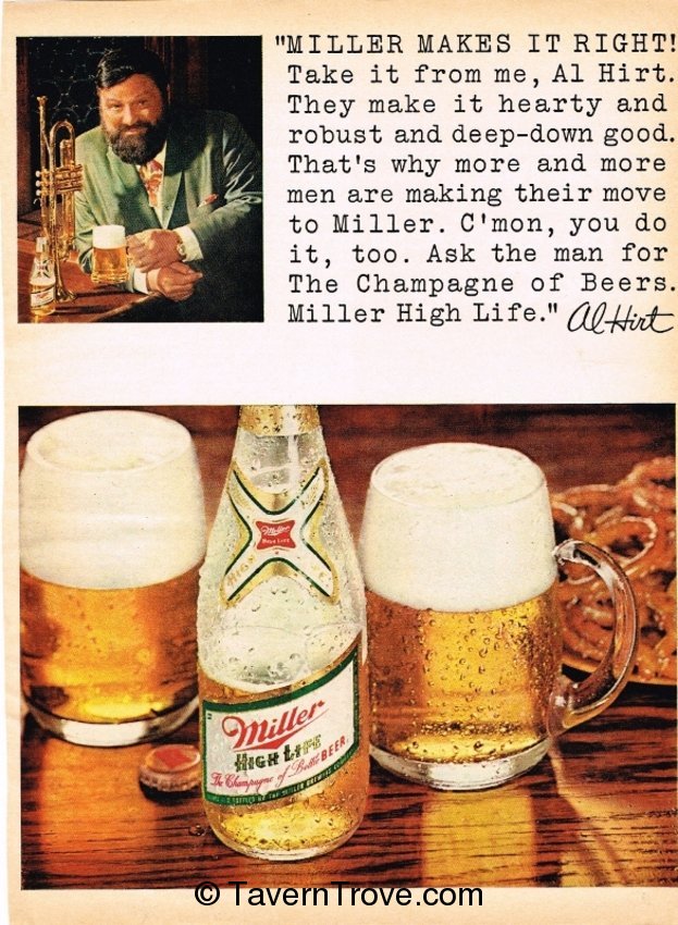 Miller High Life Beer