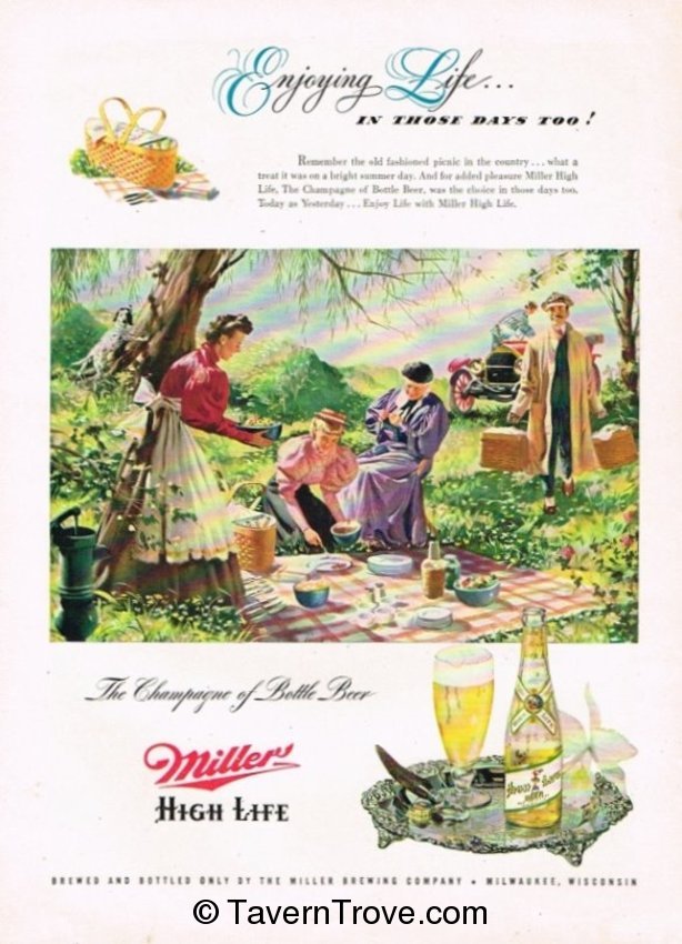 Miller High Life Beer