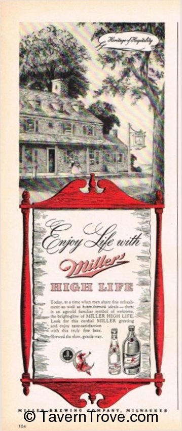 Miller High Life Beer