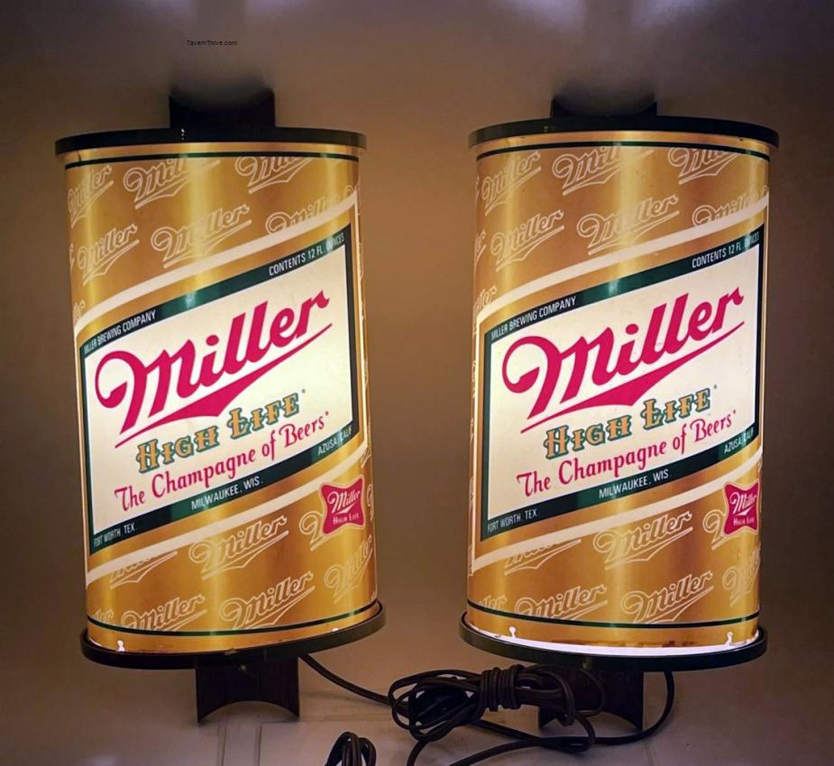 Miller Beer Can Sconces (pair)