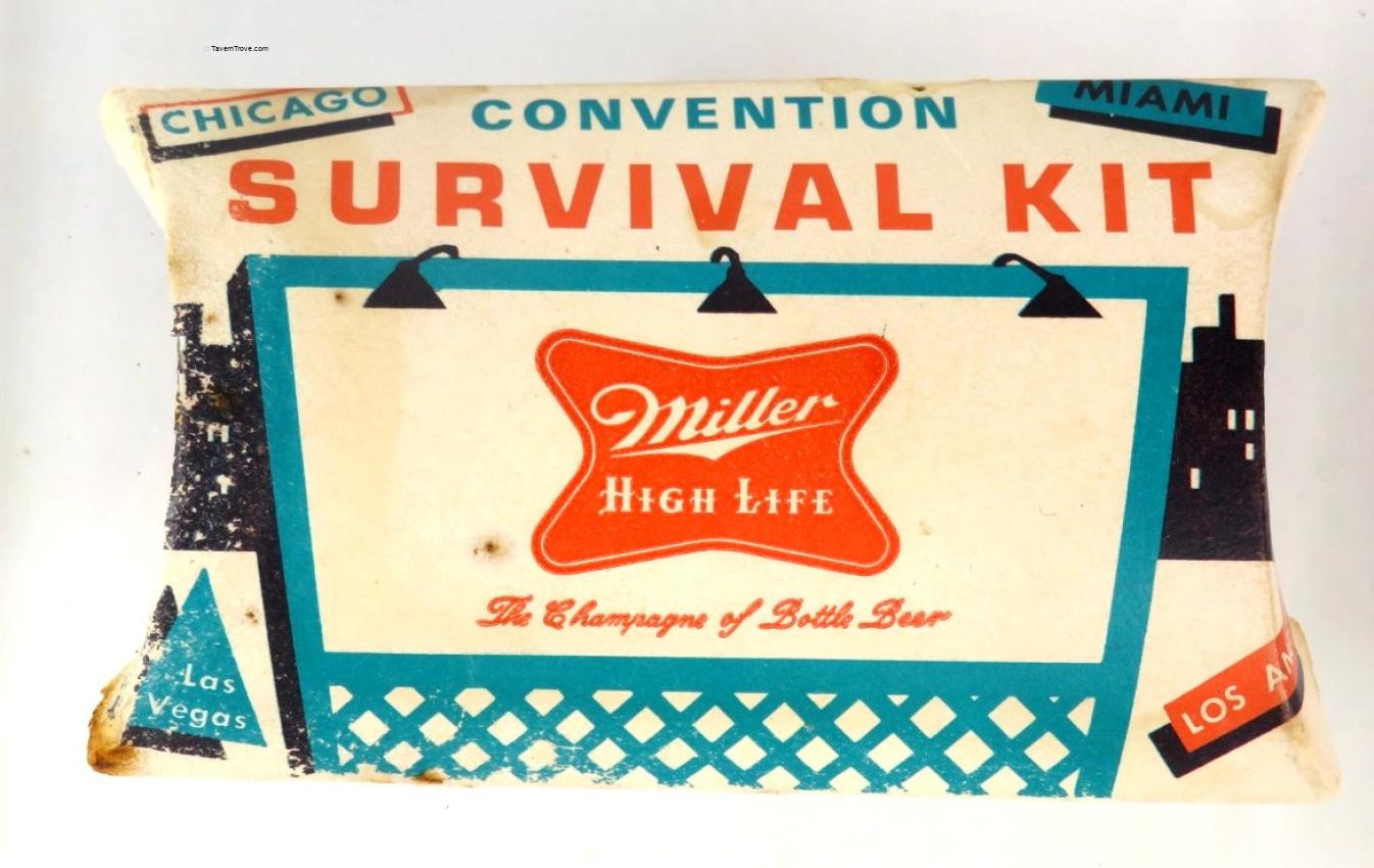 Miller Beer Souvenir Survival Kit