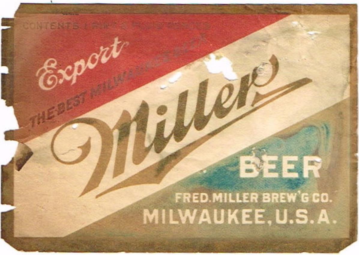 Miller Export Beer