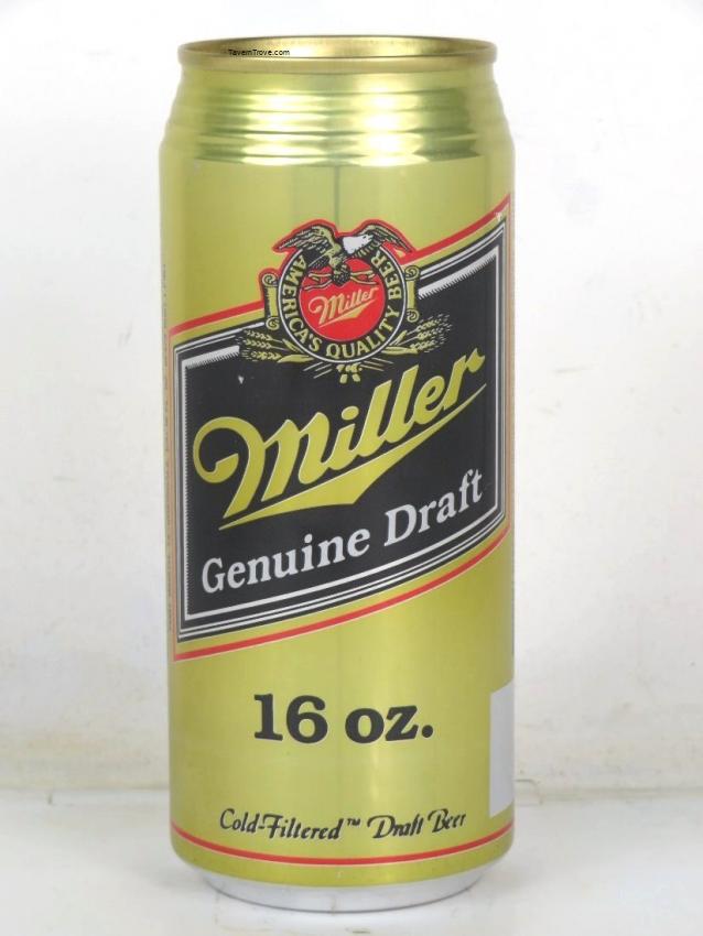 Miller Genuine Draft Beer