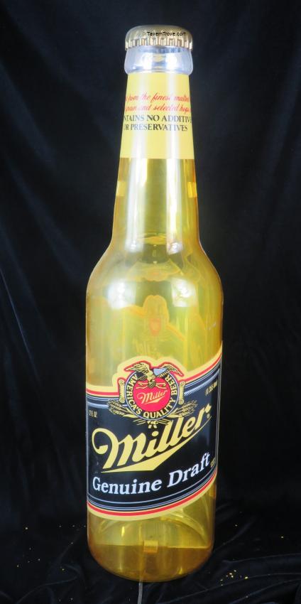 Miller Genuine Draft Beer Bottle Light-Up