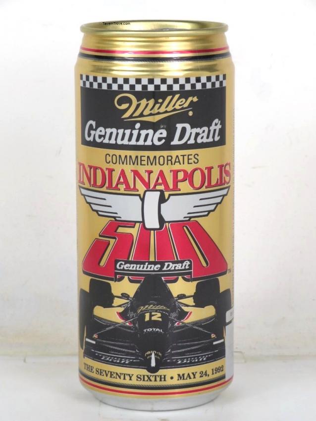 Miller Genuine Draft Beer Indy 500