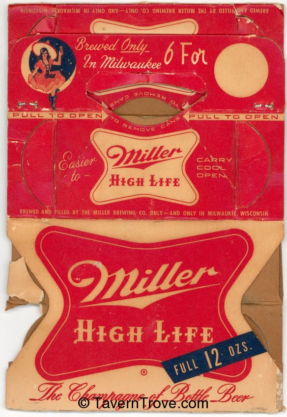 Miller High Life Beer (12oz cans)