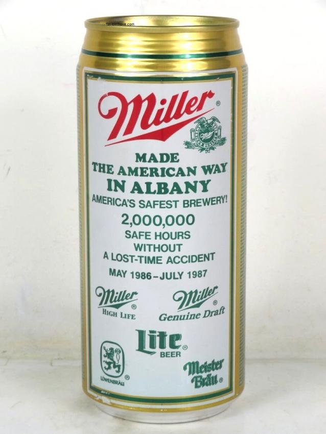 Miller High Life Beer Albany