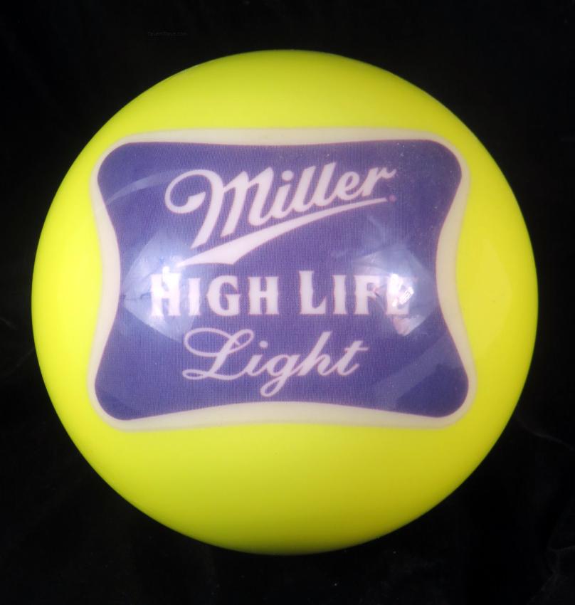 Miller High Life Light Beer Bowling Ball