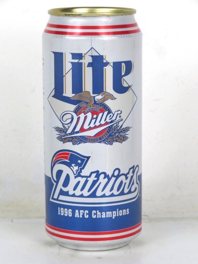 Miller Lite Beer New England Patriots Football