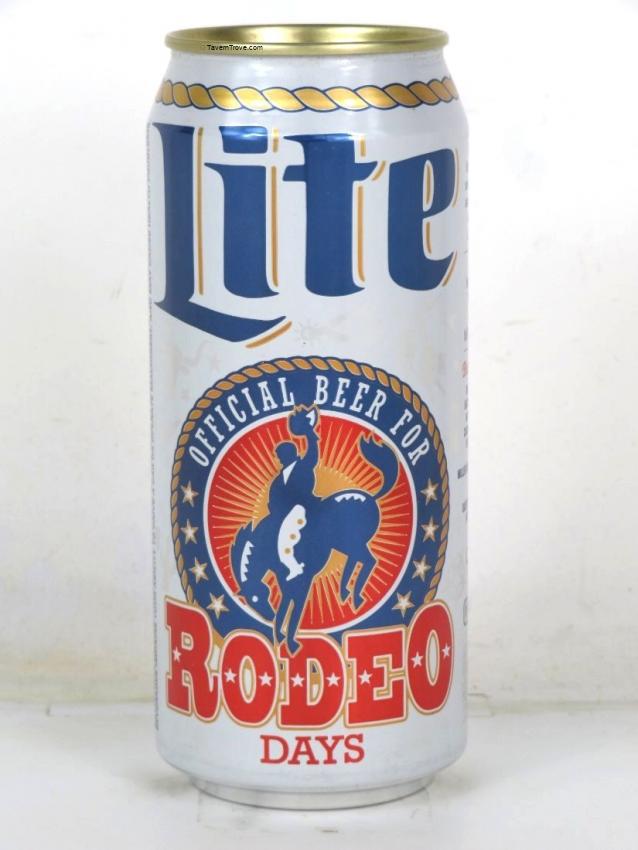 Miller Lite Beer Rodeo Days