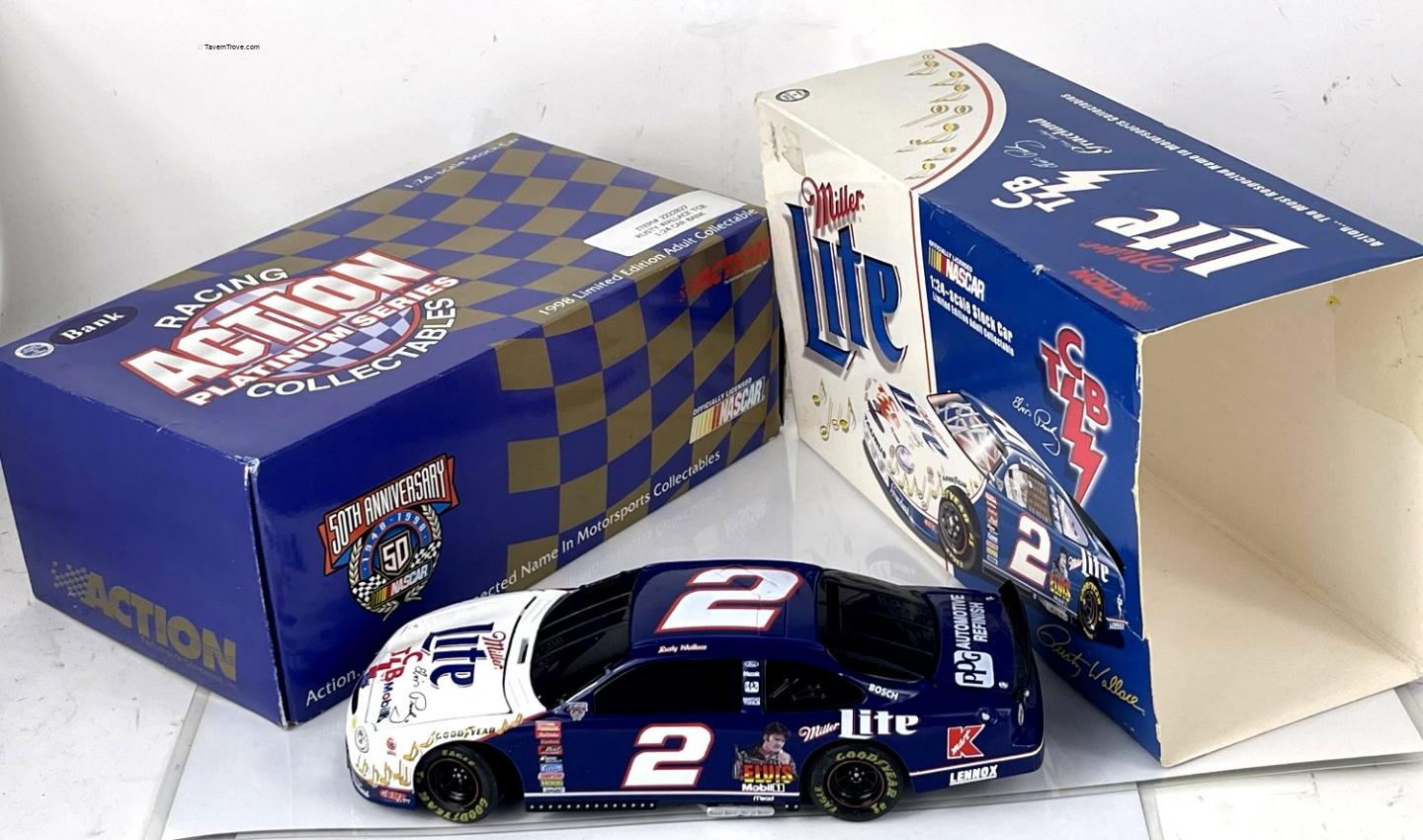 Miller Lite Rusty Wallace/Elvis TCB 1:24