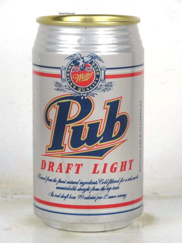 Miller Pub Draft Light Beer (test)