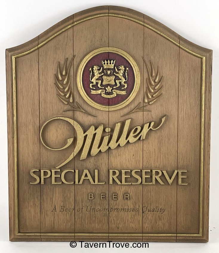 Miller Special Reserve Beer