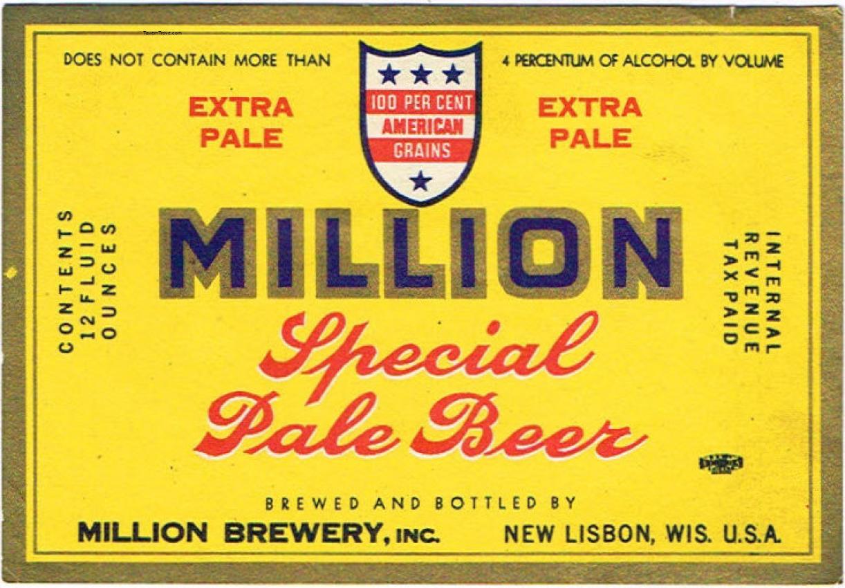 Million Special Pale Beer