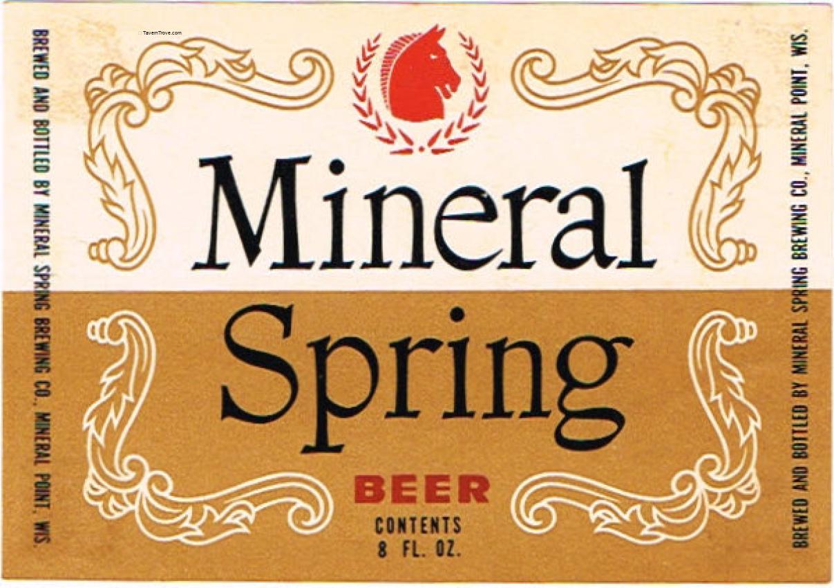 Mineral Spring Beer