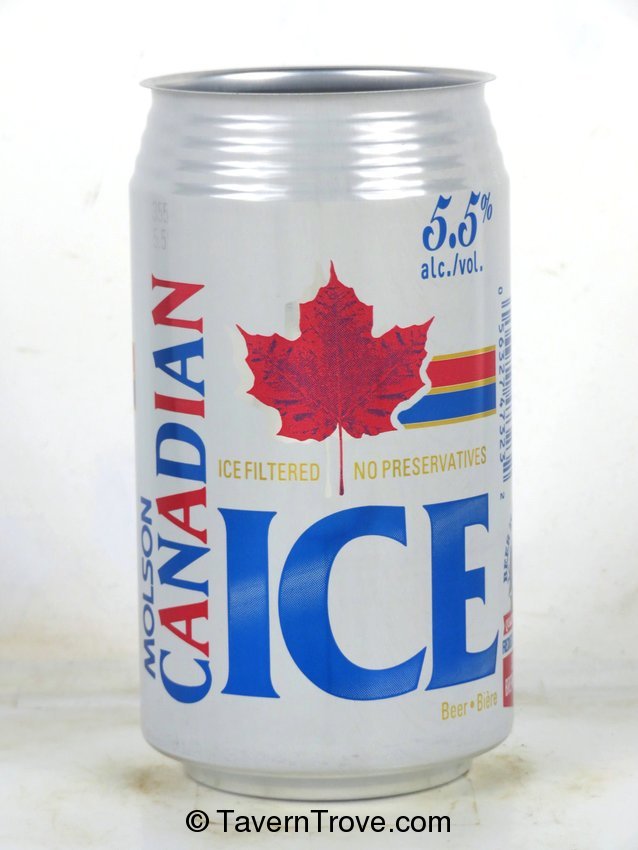 Molson Ice 355ml Beer Can Canada