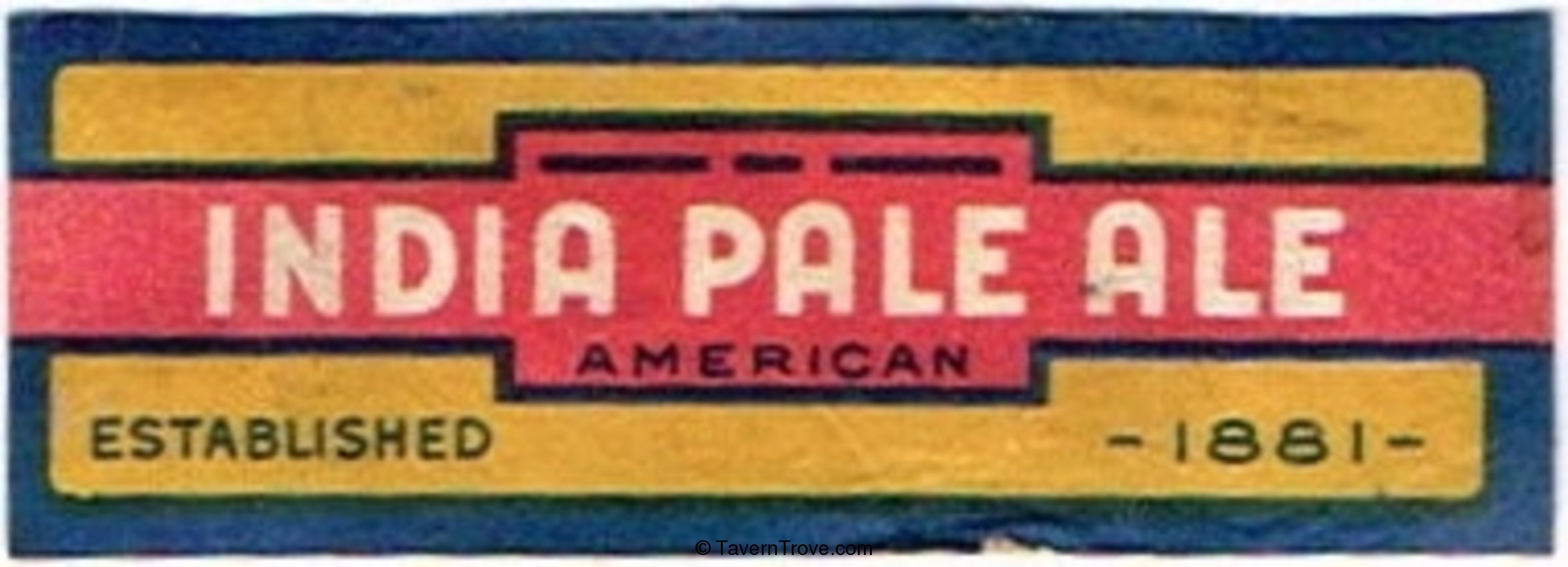 Moore & Quinn's India Pale Ale (neck only)