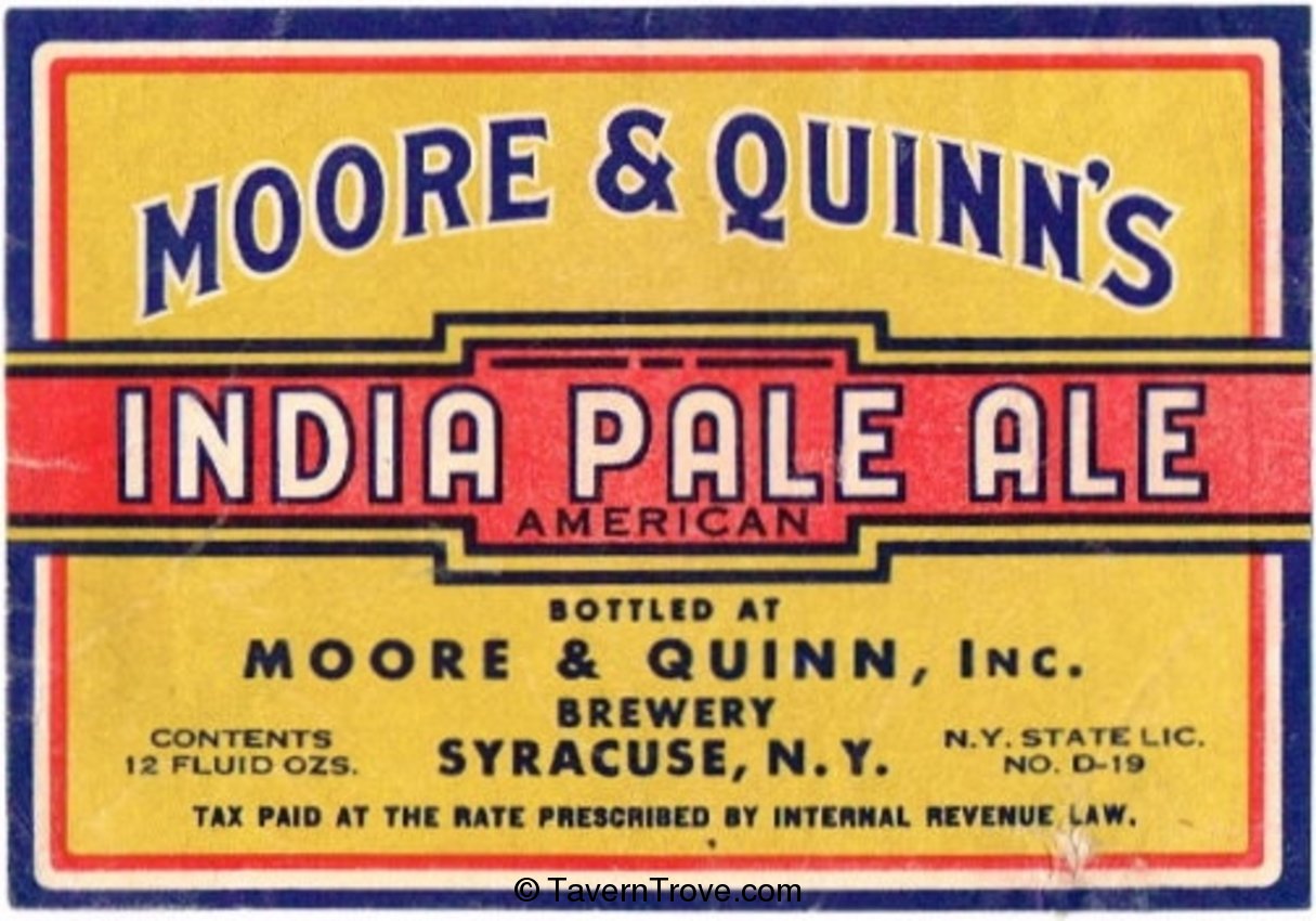 Moore & Quinn's India Pale Ale