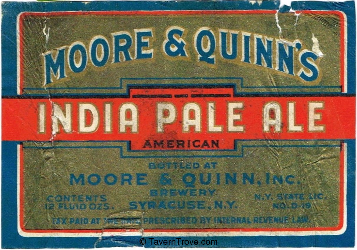 Moore & Quinn's India Pale Ale