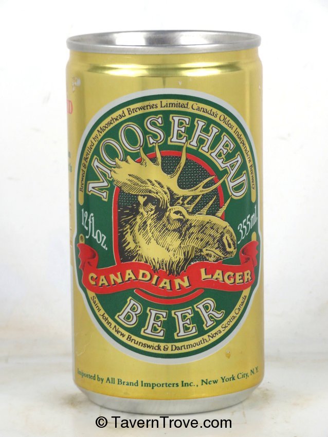 Moosehead Imported Lager 355ml Beer Can Canada