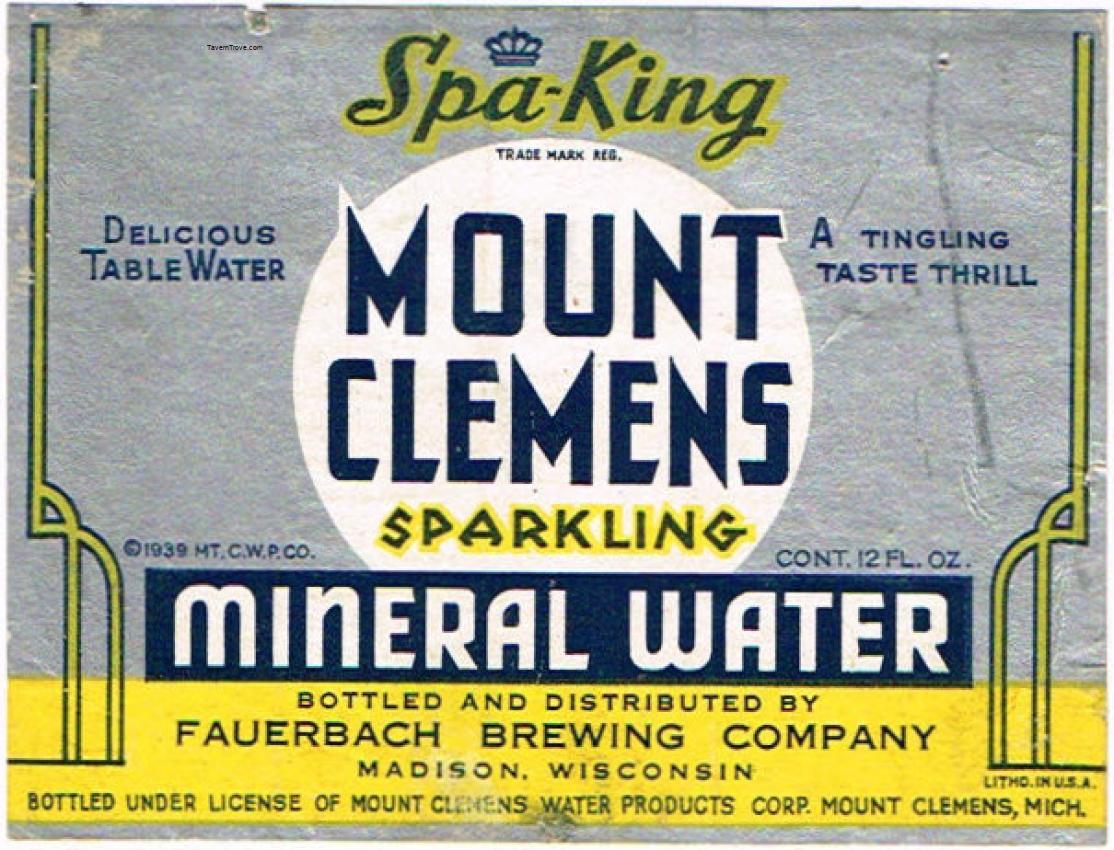 Mount Clemens Mineral Water