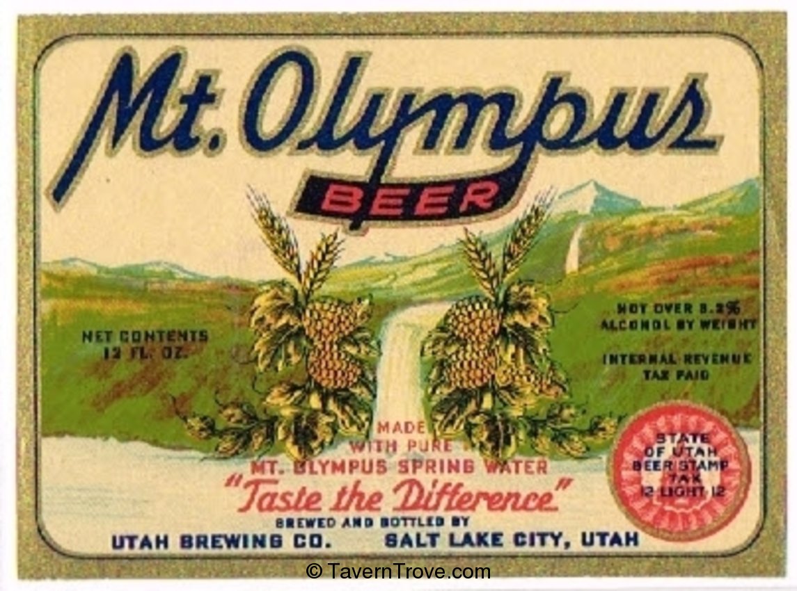 Mt. Olympus Beer