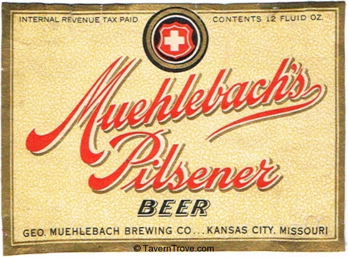 Muehlebach Pilsener Beer