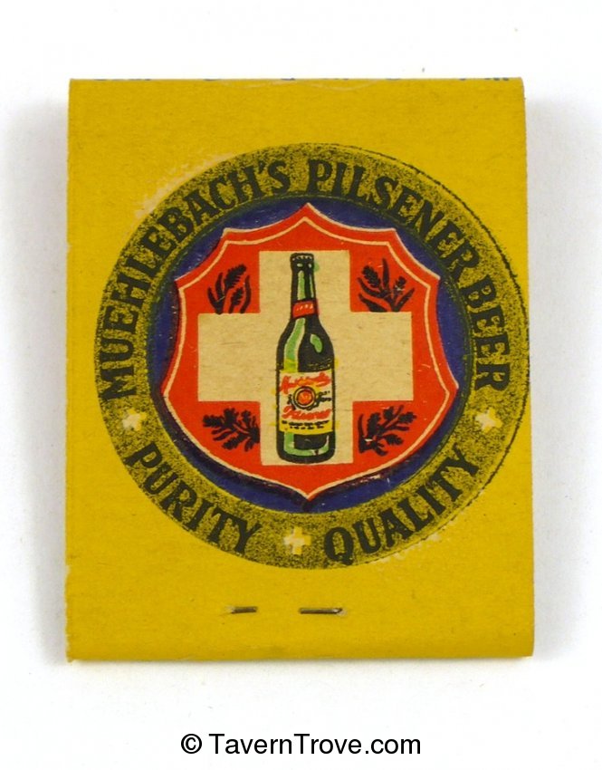 Muehlebach's Pilsener Beer